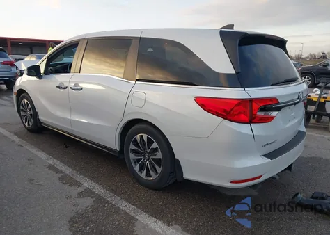 2022 Honda Odyssey Ex-L z USA, uszkodzony, nr VIN 5FNRL6H72NB015269